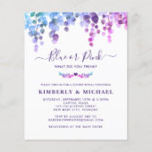 Papier Budget Eucalyptus Genre Révéler Violet bleu rose (Devant)