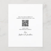 Papier Budget Eucalyptus Gold Calligraphie Enregistrer la (Dos)