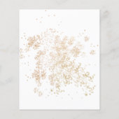 Papier Budget Eucalyptus Gold Fête des mariées de verdure (Dos)