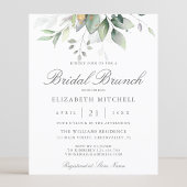 Papier Budget Eucalyptus Green Bridal Brunch