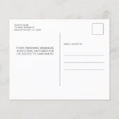 Papier Budget Eucalyptus Invitation Baby shower d'or de v (Dos)