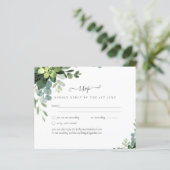 Papier BUDGET Eucalyptus Mariage de verdure (Debout devant)