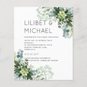 Papier BUDGET Eucalyptus Mariage de verdure (Devant)