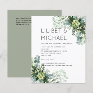Papier BUDGET Eucalyptus Mariage de verdure