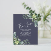 Papier BUDGET Eucalyptus Mariage de verdure (Debout devant)