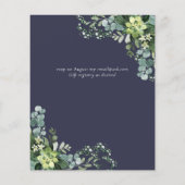 Papier BUDGET Eucalyptus Mariage de verdure (Dos)