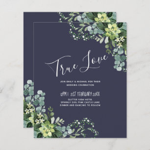 Papier BUDGET Eucalyptus Mariage de verdure