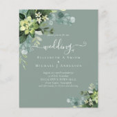 Papier BUDGET Eucalyptus Mariage de verdure (Devant)