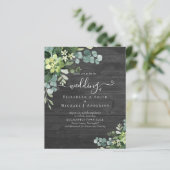 Papier BUDGET Eucalyptus Mariage de verdure (Debout devant)
