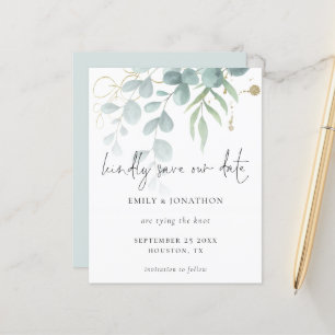 Papier Budget Eucalyptus Poudre Or Bleu Enregistrer La Da