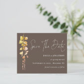 Papier Budget Eucalyptus QR Code Earth Tone Enregistrer L (Debout devant)