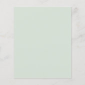 Papier Budget Eucalyptus Script Changement d'adresse (Dos)