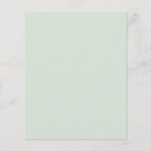 Papier Budget Eucalyptus Script Changement d'adresse (Dos)