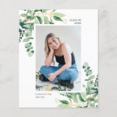 Papier BUDGET Eucalyptus Vert Photo GRAD Faire-part (Devant)