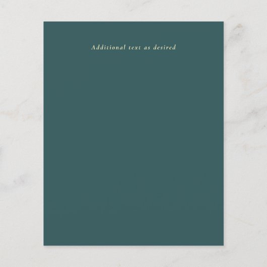 Papier BUDGET Fabuleux 50e anniversaire Glam Chick Invite (Dos)