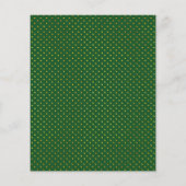 Papier BUDGET faire-part de mariage verts tropicaux feuil (Dos)