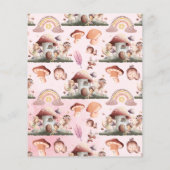 Papier Budget Fairy First Girl's 1st Birthday (Dos)