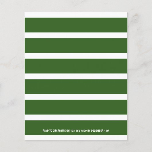 Papier BUDGET Faisons la fête de Noël : Soirée Elfée (Dos)