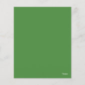 Papier BUDGET Faisons-nous Elfed Up Invitation pour la fê (Dos)