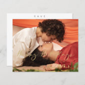 Papier Budget Fake Golden Future Mrs & Mrs Christmas (Devant / Derrière)