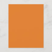 Papier Budget Fall in Love Automne Engagement Invitation (Dos)