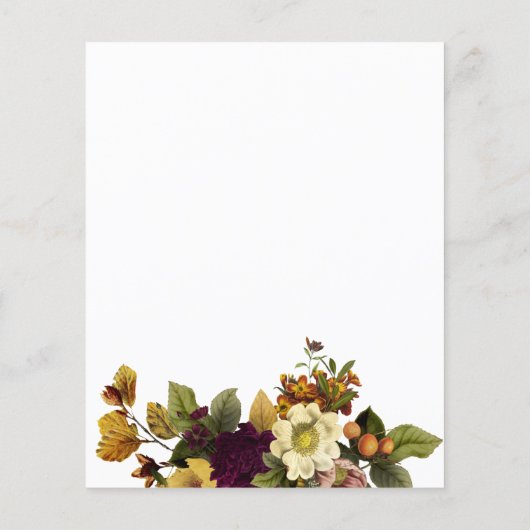 Papier Budget Fall in Love engagement party Invitation (Dos)