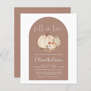 Papier Budget Fall in Love Fête des mariées Terracotta