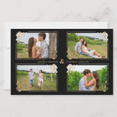 Papier Budget Fancy Golden Minimalist Branches 4 Photos (Devant)