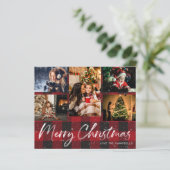 Papier Budget Faux Neige et Buffalo Check 5 Photo (Debout devant)