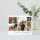 Papier Budget Feliz Navidad Silver 6 Photo (Debout devant)