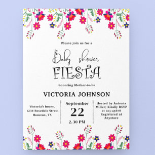 Papier Budget Fête Baby shower mexicaine Invitation