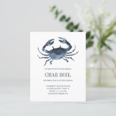 Papier BUDGET Fête du crabe bleu Fête de la bouillie de f (Debout devant)