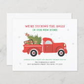 Papier Budget Fêtes de Noël Faire-part mobile (Devant / Derrière)