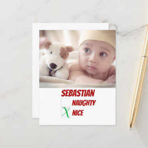 Papier BUDGET Fille personnalisée ou Noël Nice