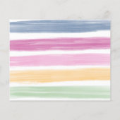 Papier Budget First Fiesta Cute Girl Anniversaire Photo (Dos)