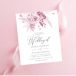 Papier Budget floral rose poussiéreux<br><div class="desc">Budget floral rose poussiéreux</div>