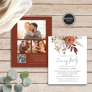 Papier Budget Florals 3 Photos Mariage Soirée