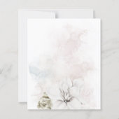 Papier Budget Florals Genre Bébé neutre en fleurs Douche (Dos)