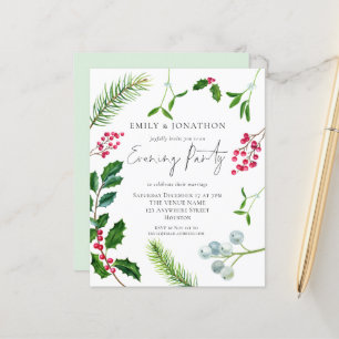 Papier Budget Foliage Noël Mariage Soirée