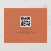 Papier Budget Forever QR code Terracotta Enregistrer la d (Dos)