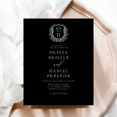 Papier Budget Formel Cimier Mariage Monogramme