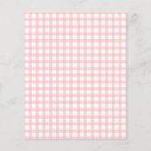 Papier Budget Fraise Anniversaire Berry Première invitati (Dos)