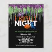 Papier Budget Fright Parties scintillant de nuit Drift Ha (Devant)
