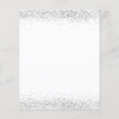 Papier Budget Futur Mme Silver Parties scintillant Fête d (Dos)