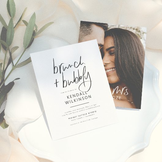 Papier Budget Futur Mme White Brunch & Bubbly Photo