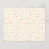 Papier Budget Genre Neutre Or Script Oh Baby shower (Dos)