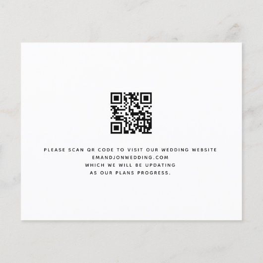 Papier Budget Glittery Citrouilles QR Code Enregistrer la (Dos)