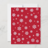 Papier Budget Gnome Rustic Noël Fête Invitation (Dos)