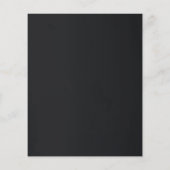 Papier Budget Gold Cocktail Dîner Fête Invitation (Dos)