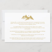Papier Budget Gold Effect Boho Rustic Mountains Photo (Dos)